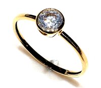 Anillo Mujer Solitario in Oro amarillo Cubic Zirconia SOLITARIO ZIRC OV 1.20 G